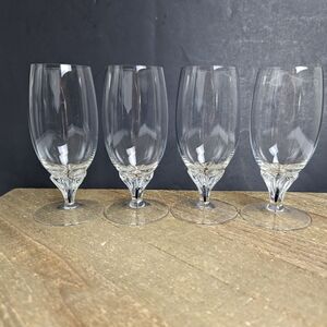 Belfor Exquisite Black stem juice glass set of 4